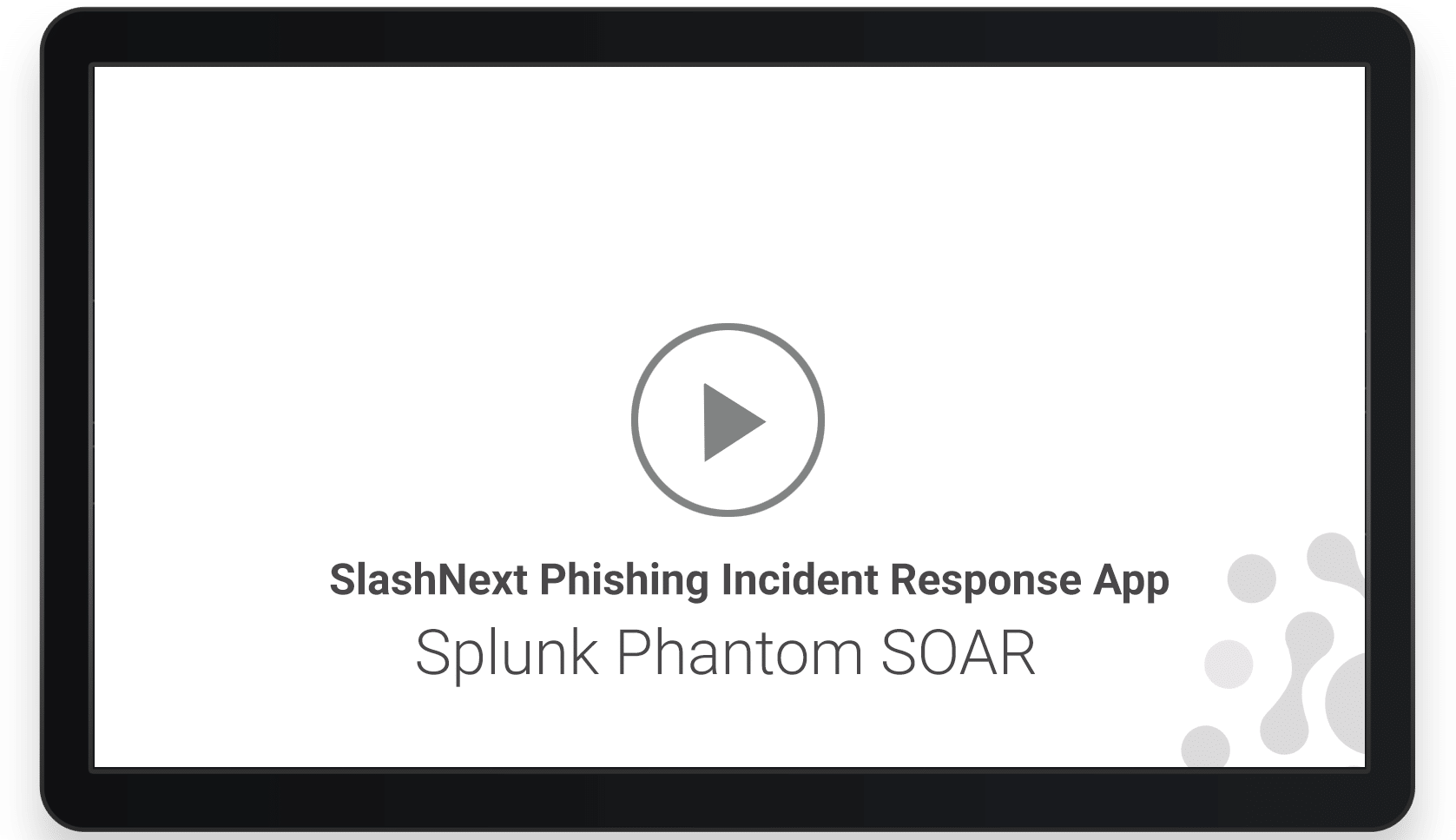 Splunk Phantom SOAR platform