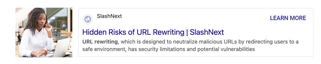 Contact Us About URL Rewriting Security and Email Security