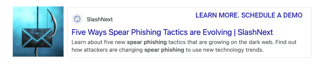 Read about the evolution of spear phishing tactics